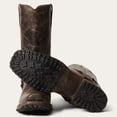 thumbnail image 6 of Men's Stetson Hertiage Harness Biker Leather Boots Handcrafted Brown, 6 of 7