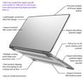 thumbnail image 3 of MacCase Hard-Shell/ Soft Edge Laptop Case for MacBook Pro 14.2 in, Clear, 2-Piece (A3434, A3112/A3401, A2918/A2992, A2779, A2442), 3 of 11