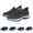 Gray, variant on Mens Orthopedic Shoes Arch Support Slip on Non Slip Nurse Shoes Wide Width Mesh Stretch Server Shoes Soft 2026 Foam Shoes Gray 9 Wide