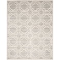 thumbnail image 1 of Safavieh Amherst Collection AMT411B Light Grey and Ivory Indoor,  Outdoor Area Rug (4' x 6'), 1 of 3