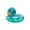 Blue, variant on 2026 New 39" Adult Inflatable Duck Pool Float, Glitter Sequin Sunglasses Swim Tube, Heavy Duty PVC for Summer Pool Beach Party
