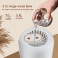 thumbnail image 4 of Dvkptbk USB Humidifier With Colorful ,Large Capacity 3.5L Quiet Cool Mist Humidifier For Bedroom And Office ,Plants, Easy To Clean - Black Friday Clearance, 4 of 7