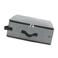 thumbnail image 1 of S SERENABLE Foldable Cat Litter Box Travel Cat Sand Box Cat Litter Pan for Outdoor Kitty Grey, 1 of 9