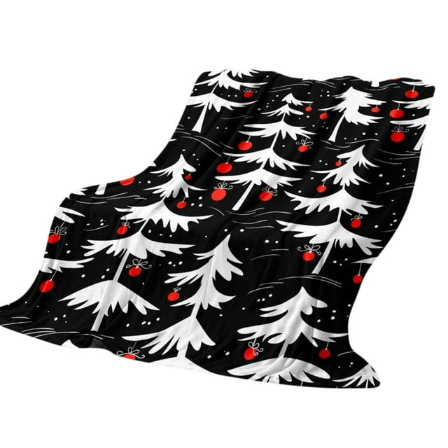 Decoraciones de Navidad Al Aire Libre Manta Linda de Navidad 100 X 130cm Manta de Terciopelo Francés Sofá Manta Linda Classys Manta de Navidad Manta de Lana para Dormir