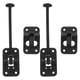 thumbnail image 2 of 2 juegos de soportes para puertas de vehículos recreativos, pestillo para puerta de remolque, pestillo para puerta de remolque de coche, pestillo para puerta de caravana, gancho, 2 of 7