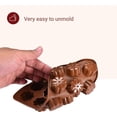 thumbnail image 3 of Moldes antiadherentes de silicona Kitchtic para chocolate, dulces, galletas y mini pasteles - Moldes para dulces fáciles de usar y limpiar - Juego de 6 piezas con diseños únicos, 3 of 5