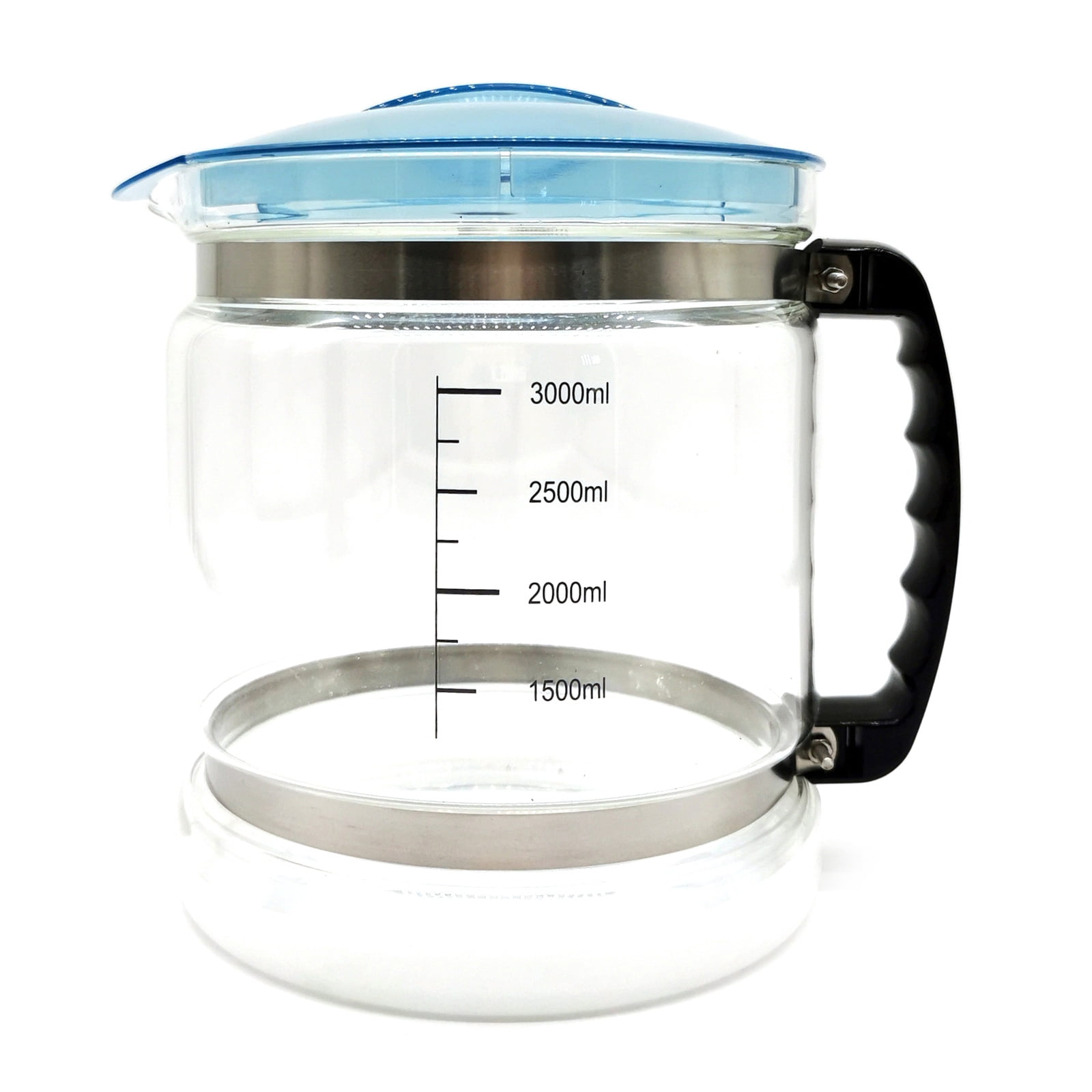 4L Glass Distillation Vessel For Countertop Distillers Easy Installation Distilled Water Maker Machine Accessories