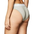 thumbnail image 2 of Women's Calvin Klein CK One Bikini Panty QD3785 Color: Heather Gray Size: X LARGE, 2 of 4