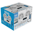 thumbnail image 5 of Boss Audio Systems MCK500WB.6 Marine Boat Stereo Sound System Speaker Package, 5 of 14