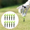 thumbnail image 6 of Vsenkes 10x Golf Tees Durability Sturdy Training Equipment Professional Golfing Tees Green, 6 of 9