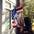thumbnail image 2 of Shih Tzu Dog American Flag Flag Canvas House Size, 2 of 4