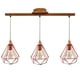 thumbnail image 1 of Lampara de Techo Vintage Luz Ideal Rubí Riel Cobre, 1 of 4