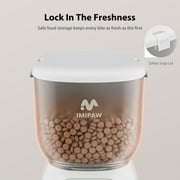 IMIPAW 4L Smart Cat Feeder with HD Camera, Programmable Timer, Automatic Food Dispenser, Voice Recorder, App Control