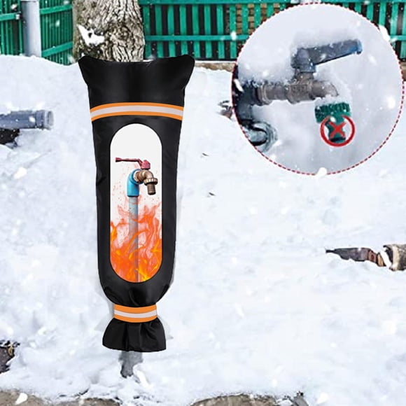 SuoKom Outdoor Faucet Cover for Winter Freezing Protection, Winter Faucet Insulation Cover,Reusable Outdoor Yard Spigot Cover, Antifreeze Water Insulated Faucet Cover