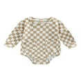 thumbnail image 1 of Combinaisons à Col Triangle à Manches Longues et Manches Longues Casual Babys, 1 of 7