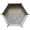 Grey, variant on Visland Dice Tray PU Leather Dice Trays Folding Hexagon Dice Holder Tray for Dice Games Like RPG, DND and Other Table Games