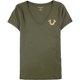 thumbnail image 2 of True Religion Camiseta gráfica delgada metálica para mujer, verde, pequeña True Religion Camiseta gráfica, 2 of 2