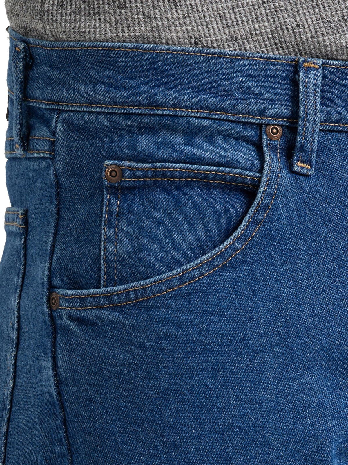 Wrangler Men's and Big Men's Relaxed Fit Jeans with Flex