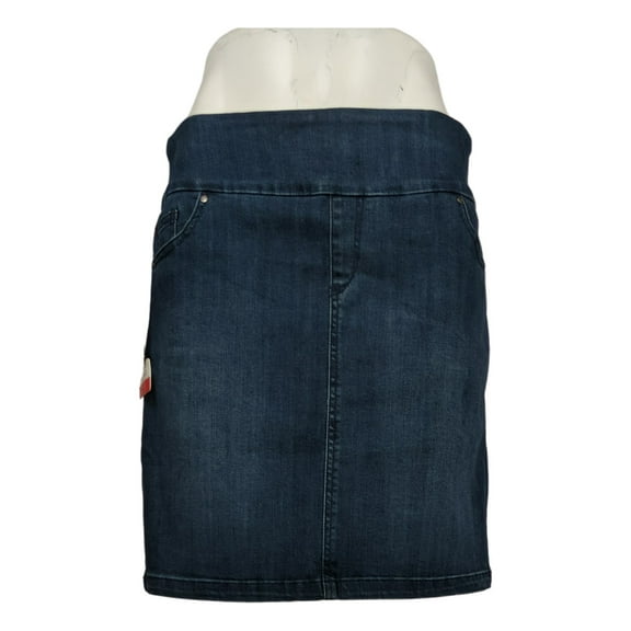 S.C. & CO Ladies' Denim Stretch Skort, Denim Blue Medium
