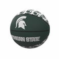 thumbnail image 1 of Logo Brands  MI State Repeating Logo Mini-Size Rubber Basketball, 1 of 1