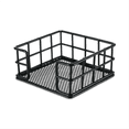 thumbnail image 1 of Sticky Note Holder, Metal Sticky Note Holder 3.6x 3.6x1.8 Square Black Sticky Note Dispenser Holder for Desk Office Dorm, 1 of 6