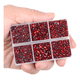 thumbnail image 4 of 6616 Kit De Bisuteria Cristal Pedreria Para Ropa Uñas Xtellar Color Rojo, 4 of 4
