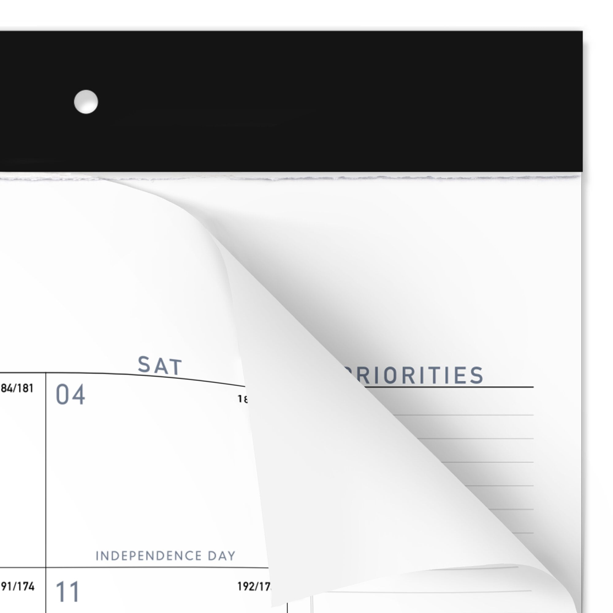 AT-A-GLANCE Contemporary Academic 2026-2027 Monthly Desk Pad Calendar Standard