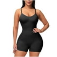 thumbnail image 2 of fartey Women's Tummy Control Shapewear, Sleeveless Bodysuit Basic Top Jumpsuit, Seamless Smooth Slimming Body Shaper, 2 of 8