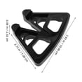 thumbnail image 2 of unbranded 12Ud Elevadores De Macetas Negros Para Jardín Con Soporte Firme Y Antideslizante, 2 of 8