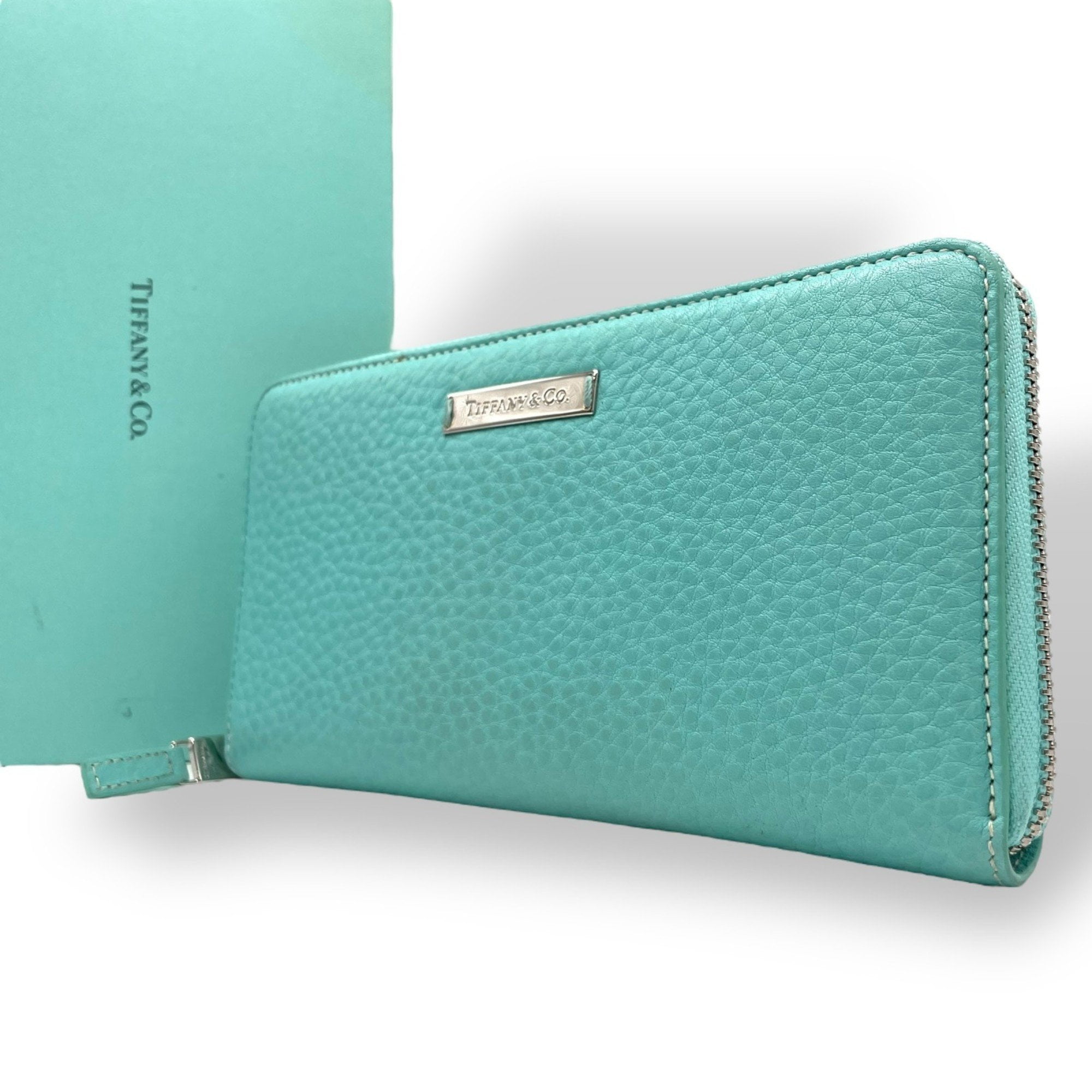 u*t様 Tiffany Repaired longwallet Authentic TIFFANY & Co. Continental Turn Lock Long Wallet