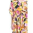 thumbnail image 4 of Maxi vestido estampado Roman Fashion /Juvenil, 3834 (Amarillo) amarillo G, 4 of 6