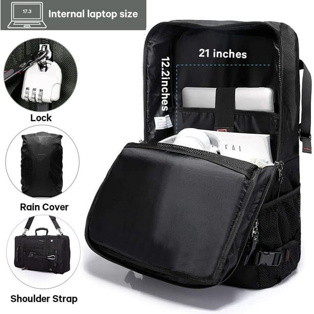 Kaka Travel Backpack, Carry On Backpack Durable Convertible Duffle Bag Fit for 15.6 Inch Laptop for Men and Women(Medium 35l) Kaka Travel Backpack, Carry On Backpack Durable Convertible Duffle Bag Fit for 15.6 Inch Laptop for Men and Women(Medium 35l)