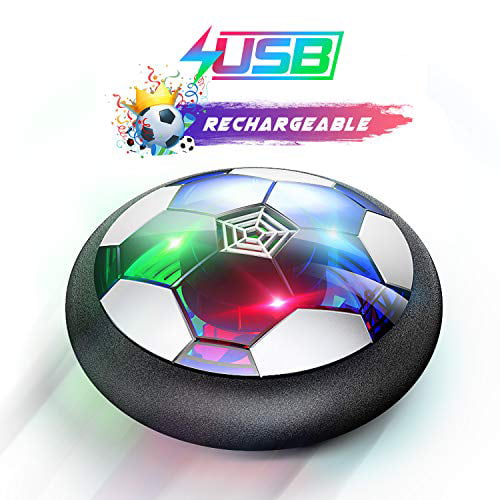 Rechargeable Air Power Floating Football & lenbest Kids Toys Hover Soccer Ball 