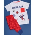 thumbnail image 2 of Marvel Boys Red Short Sleeve Long Leg Pyjama Set, 2 of 6