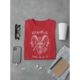 thumbnail image 3 of Krampus Made Me Do It Scary Christmas Men's T-shirt, 3 of 4
