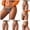 Black 1PCS & Grey 1PCS & White 1PCS & Silver 1PCS & Brown 1PCS & Coffee 1PCS, variant on 6 Pack Cotton G-String Thongs for Women Underwear Breathable Stretch Low Rise Panties T-back Ladies Pack S