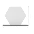 thumbnail image 3 of Cadre Photo Hexagonal Support de Photo Vierge Imprimable Cadre d'Affichage de Photo Souvenir DIY, 3 of 8