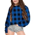 thumbnail image 2 of Icvfdpl Combinaison pour Filles Garçons Automne Hiver Col Rond Manches Courtes Sport Décontracté Chandail en Molleton Barboteuse Doux pour la Peau Mode Urbaine 5-6 Ans, 2 of 4