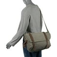 thumbnail image 2 of 9684 Vintage Canvas Explorers Shoulder Bag with Leather Accents, 2 of 4