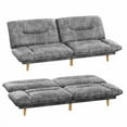 thumbnail image 1 of Homall Canapé-Lit Futon avec Dossier Réglable et Accoudoirs Réglables à Cinq Angles Canapé pour Petits Espaces Salon Bureau, 1 of 7
