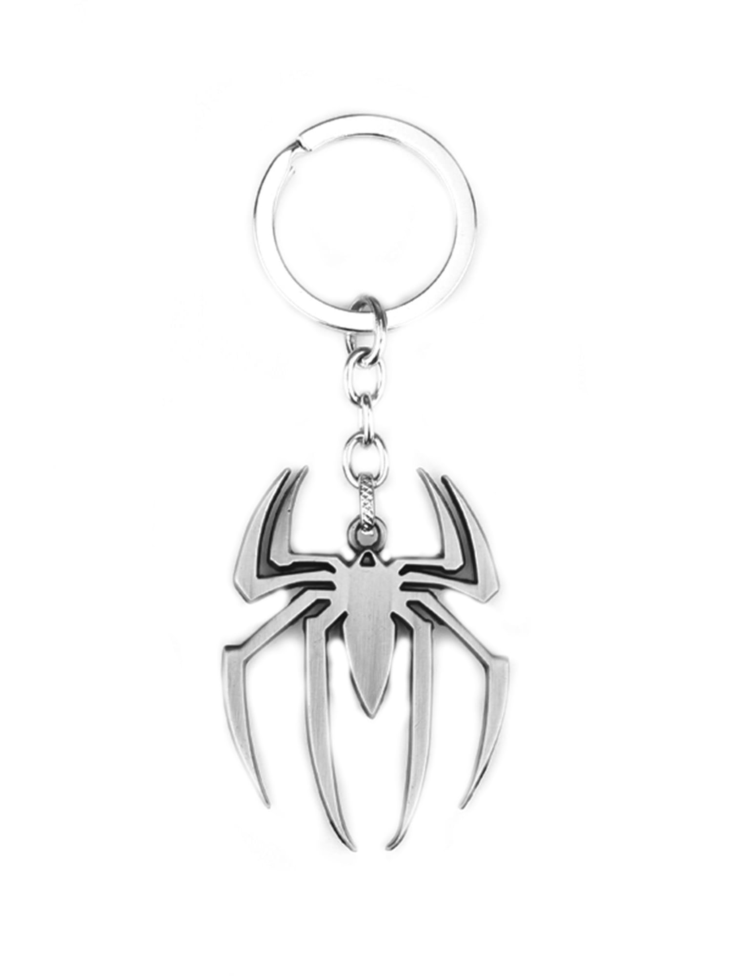 Marvel Comics Iron Man Key Chain Unisex Keychains Sided Rotation Key Ring Gifts 