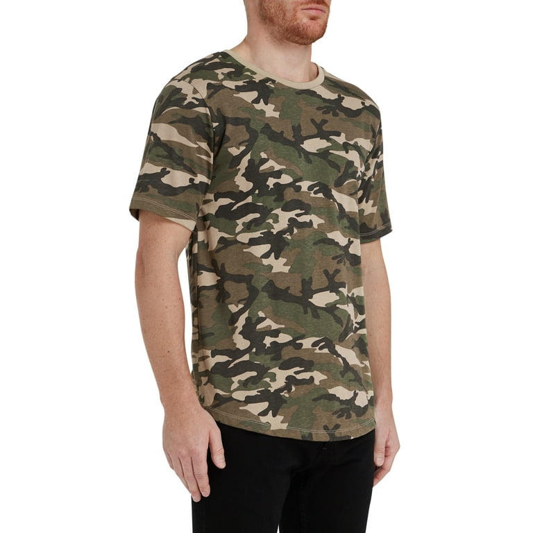camo shirt mens walmart