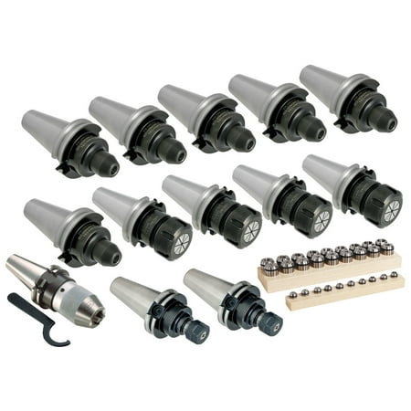 Hpi Collet - Techniks CAT40 43 Pc. Tooling Package TP-C40 Includes Holders & Collets