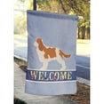 thumbnail image 2 of Cavalier King Charles Spaniel Welcome Flag Canvas House Size, 2 of 4