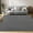 Black tone, variant on Vintage Print 9x12 Ft Boho Non-Slip Rug, Braided Texture, Washable, Stain-Resistant for Living Room/Bedroom/Kitchen (Blue)