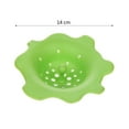 thumbnail image 2 of DEEPCRAFF Silicone Bathroom Strainer in Green for Sink Drain Filter with Easy Install and Rust Resistant, 2 of 8