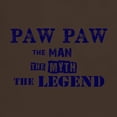 thumbnail image 3 of CafePress - PAW PAW THE MAN MYTH LEGEND T Shirt - Men's Classic Graphic Cotton T-Shirt, 3 of 4