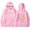 Red2, variant on Tanghaowl Women's Sweatshirt Casual Reversible Letter Print Long Sleeve Hoodie with Pocket and Soft Breathable Material Blue1 XL