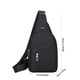 thumbnail image 3 of Bolso de pecho informal para hombre | Bandolera cruzada de gran capacidad | Bolso de hombro multifuncional impermeable para viajes, trabajo y actividades al aire libre, 3 of 5