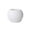 🥝 White_New#702, variant on Imitation Ceramic Plastic Flower Pot White Striped Planter 5.9in x 5.3in x 4.1in with Drainage Tray, Lightweight Indoor Outdoor Home Décor